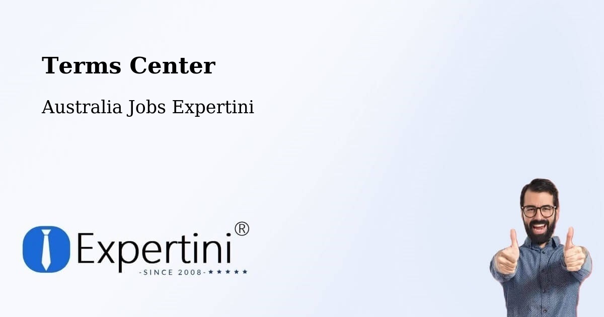 Terms of Service – Lane Cove - Australia Jobs Expertini